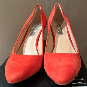 COPY - Spring Red Suede Pumps by INC